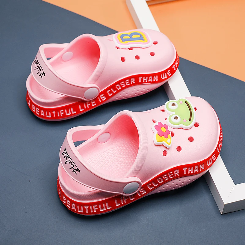 

Garden Comfort Clogs Shoes Hole Raining Day Sandals Slippers for kids