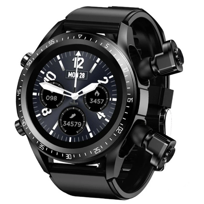 

2022 New Arrival T10 Smart Watch Headphones With 2 in 1 For Men Sport Relojes Hombre JM03 Smartwatch Earphone