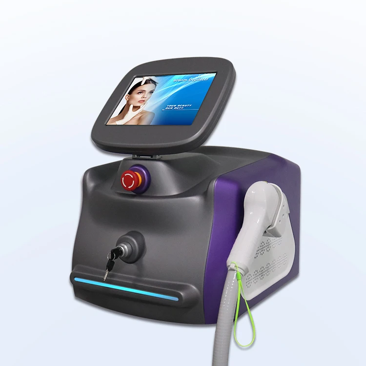 

painless permanent three wavelength 1064nm 755nm 808nm fast professional laser diode laser hair removal machine machine