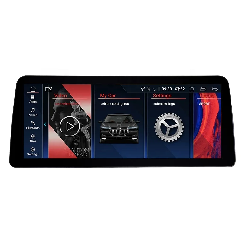 

12.3 Android 12 System Car Multimedia Player For BMW F30 F31 F32 F33 F34 F46 BT DSP Wireless Carplay GPS Navi Radio Stereo