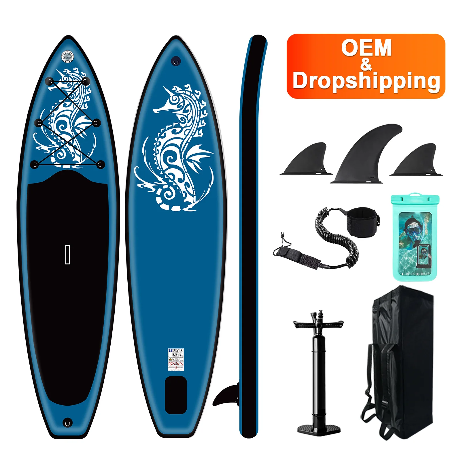 

FUNWATER Dropshipping OEM Factory sup board paddleboard moe grip surfboard water sports surf paddle board inflatable supboard
