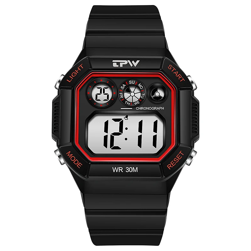 

Digital china wrist watch mens fashion watch
