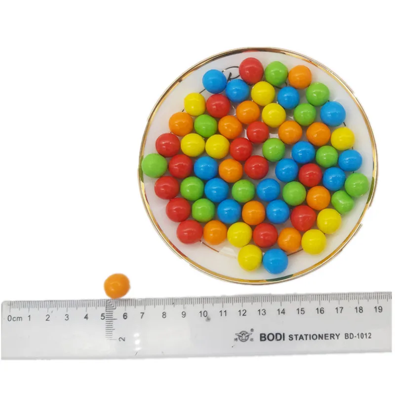 
Wholesale Colorful Candy in Bulk Fruit Flavor 1~1.5g Round Ball Bubble Gum 