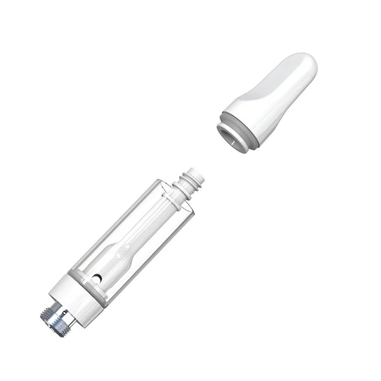 
innovative products 2020 lead free no metal 0.5 ml 1.0 gram full ceramic vaporizer cartridge 