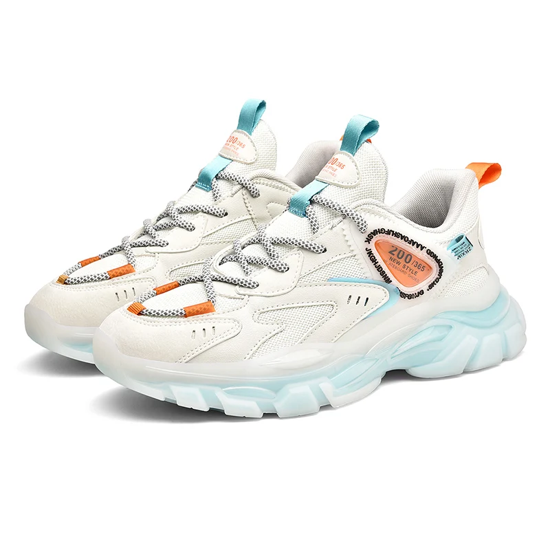 

Factory Wholesale Youth Outdoor Sneakers Men Casual Basketball Shoes Lightweight Comfortable Sports Shoes, Black, blue, white