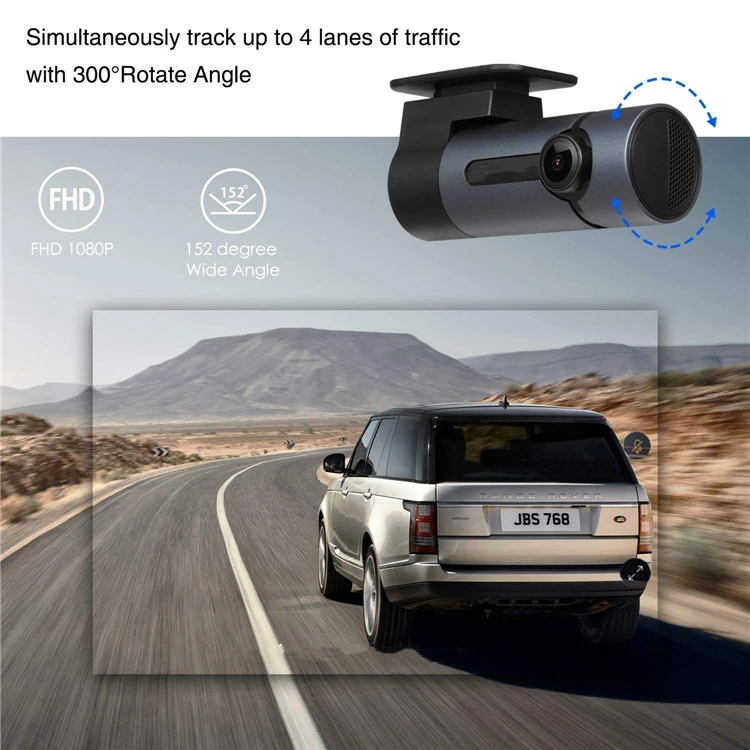 Voice Control Auto Driving Recorder Car DVR Camera 1080P HD Night Vision Dash Cam
