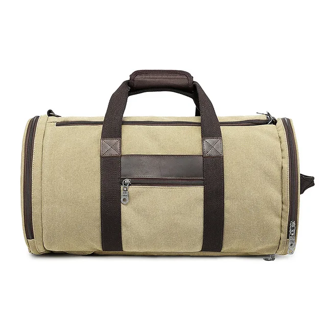 

canvas vintage duffle bag for men,tactical gym barrell bag for girls,grey cotton nylon motorcycle fitness round barrel gym bag