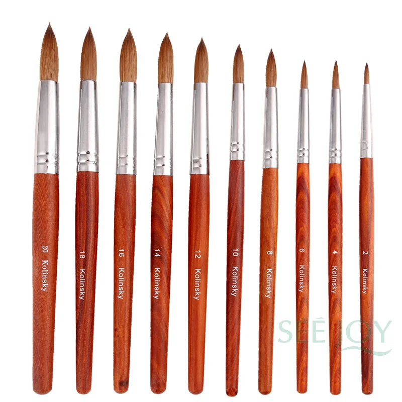 

2020 Fuhan High Quality 100% Kolinsky Acrylic Nail Art Painting Brush