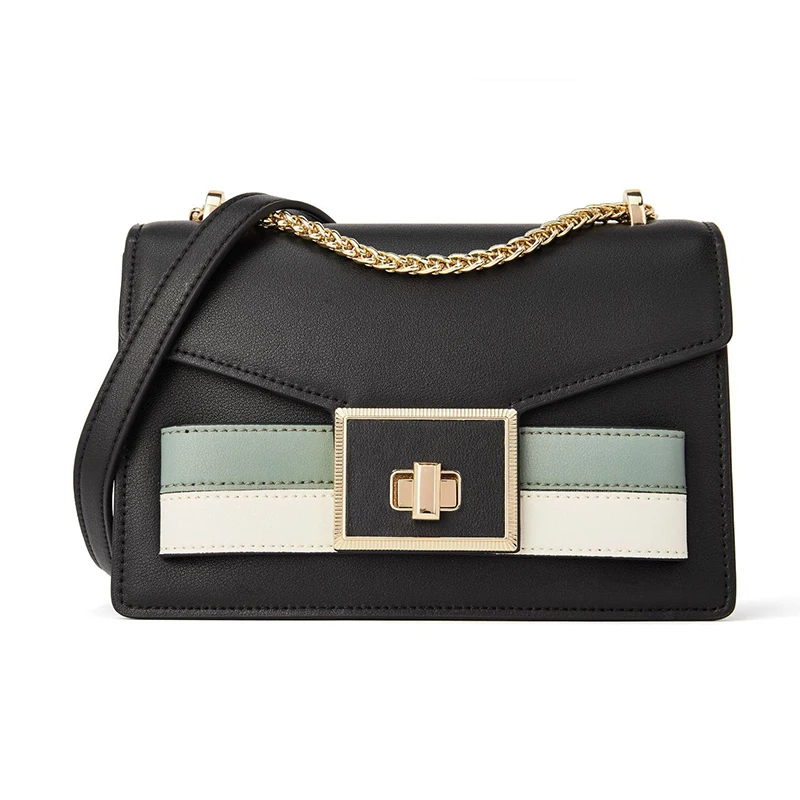 

2021 New Popular Messenger Bag Chain One Shoulder Small Square for Women Handbags Mobile Phone Bag, As shown