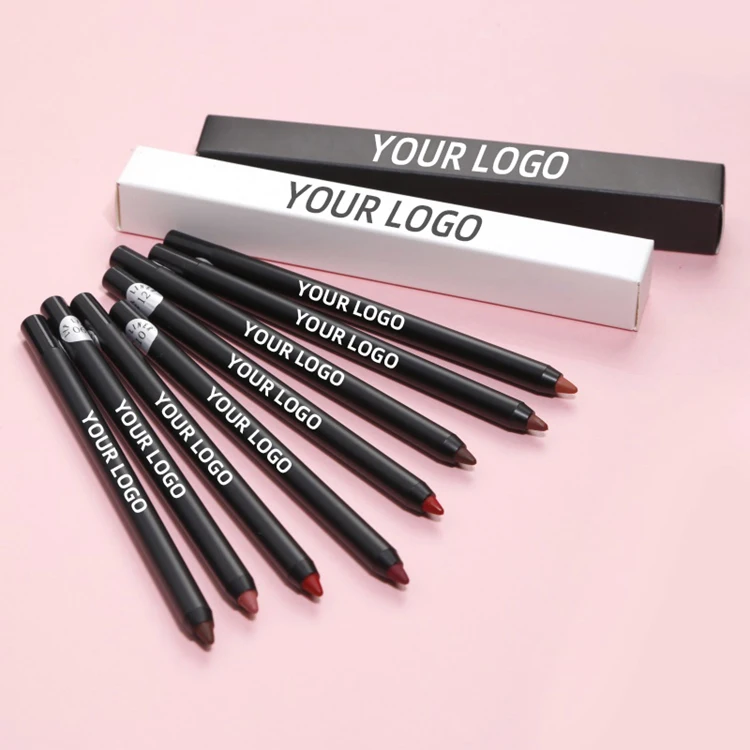 

Wholesale Private Label Vegan lip pencil waterproof Lip Liner pigmented lipliner