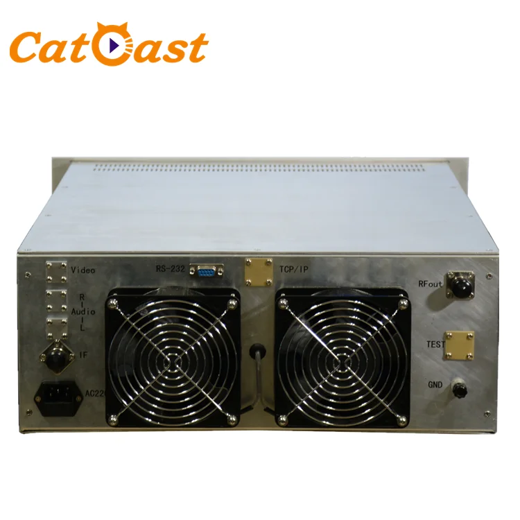 

Terrestrial Digital TV Indoor Type 200W UHF 470-860MHz Transmitter