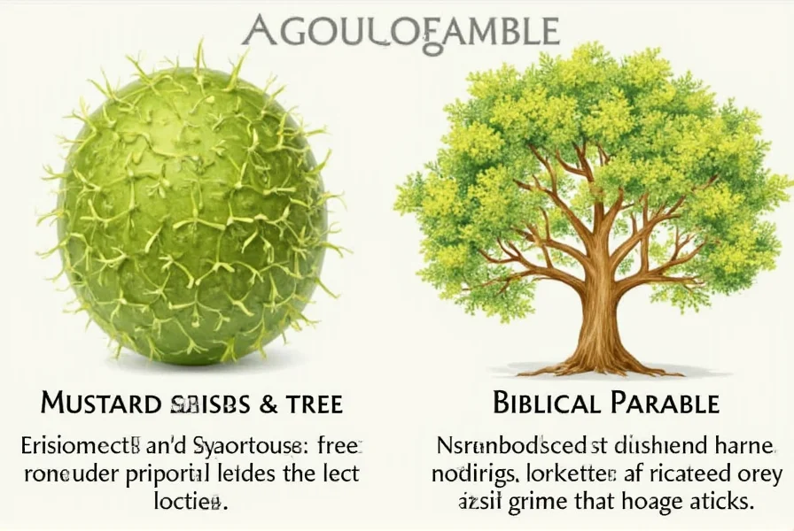 mustard seed and tree