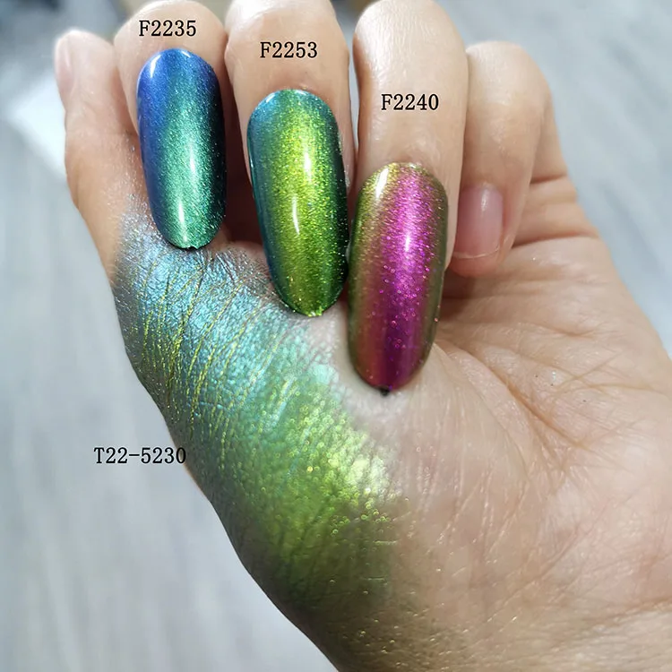 

Chameleon for nail flakes powder fine mirror pigments, Dark color