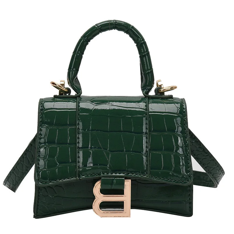 

Fashion lock all-match one shoulder messenger bag crocodile pattern female bag