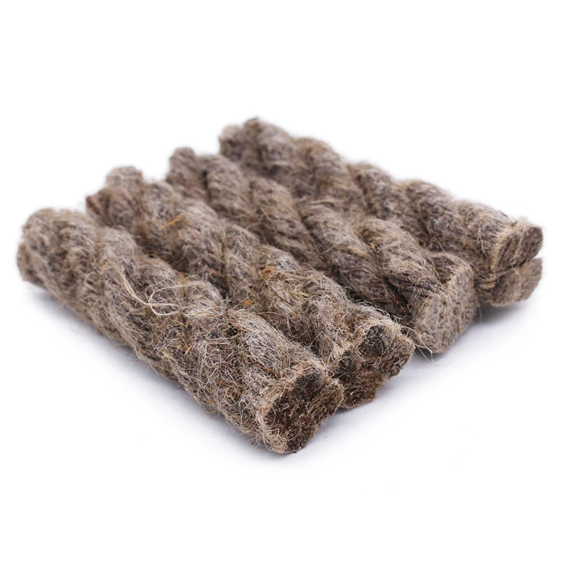 Bushcraft Natural Quick Wick Tinder Wax Infused Jute Fire Starter Rope Buy Camping Hemp Tinder