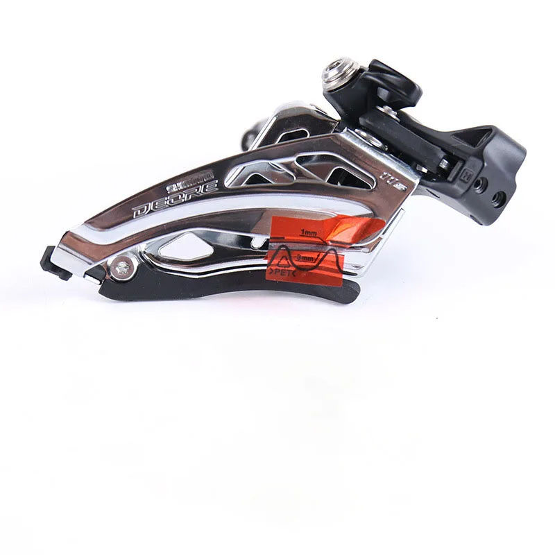 

M5100 bicycle front derailleur mountain bike flat push forward pull 2*10/11 speed