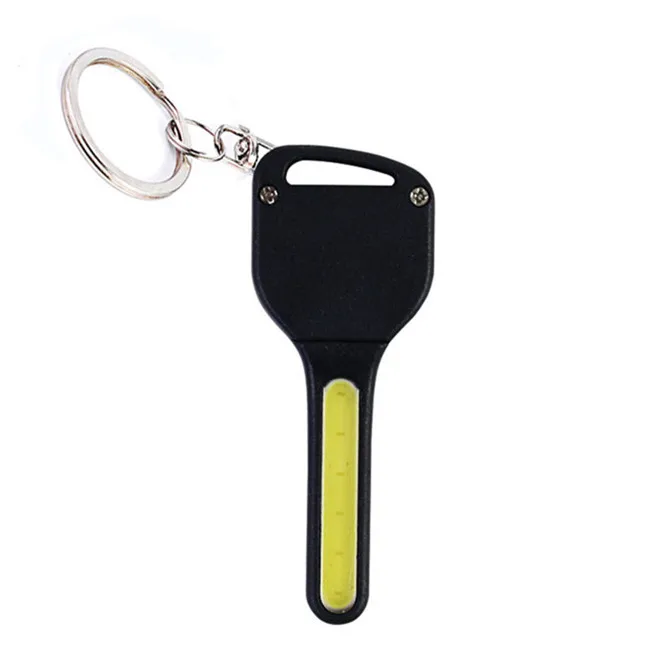 Cob Taschenlampe Schlüsselbund Mini LED Taschenlampe tragbare Outdoor-Notli LTZY