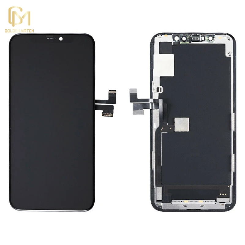 

HE hard oled lcd for iPhone X lcd screen with outstanding display for iPhone X Xs Xs max 11 pro 11 pro max oled lcd assembly, Black