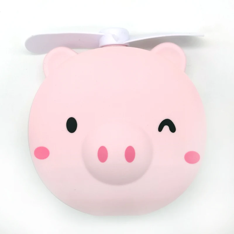 

Portable Charging usb LED mini fan handy small fan lamps mirror for makeup