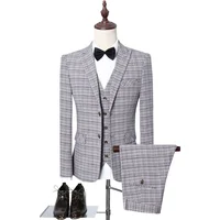 

Grey Wedding Suits For Men Groomsman Suits Business Suits Ready To Ship