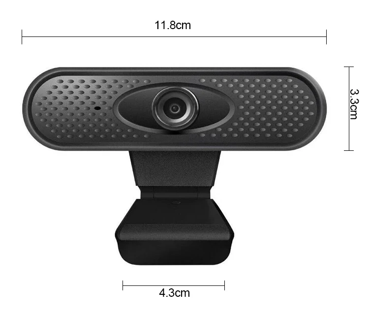 

50% Discount Wireless HD 1080P USB Webcam Free Driver HD Video Live Camera Webcam For Laptop PC Desktop, Black
