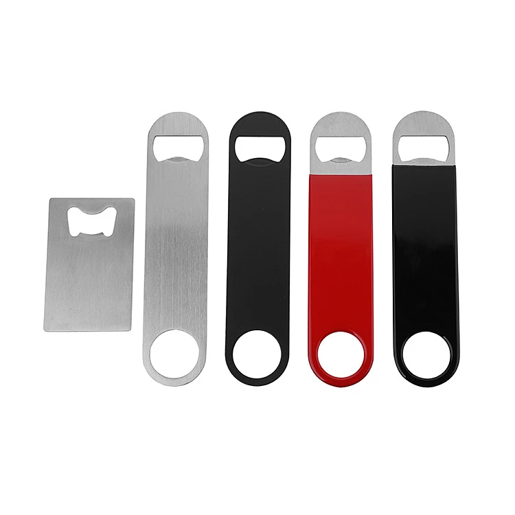 

Fast Delivery Blank Sublimation Stainless Steel Bar Blade Beer Bottle Opener