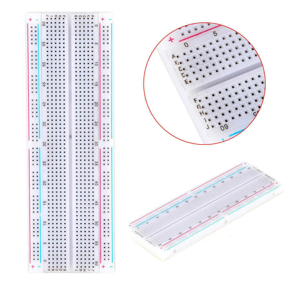 

Okystar Electronic Breadboard 830 Point Breadboard Solderless 830 Breadboard