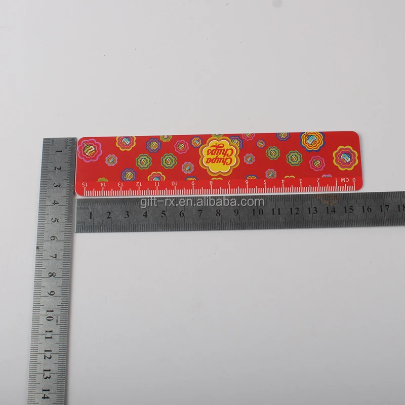 
BSCI Customized logo cheap 15cm plastic flexible ruler 