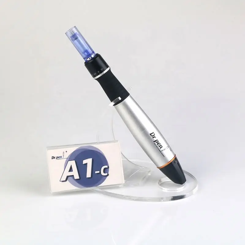 

Factory direct wholesale hot sale high quality electric derma pen dermapen dr. pen Ultima A1, Silver and blue