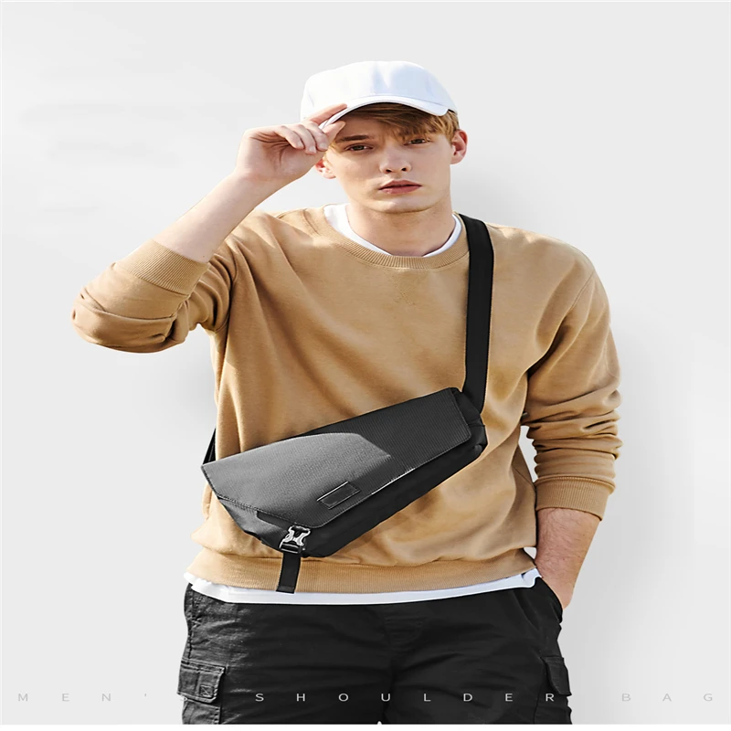 2020 NEW Fashion Style man Sling Bag Travel Messenger Bag High Quality Chest Anti theft Crossbody Bag For Men