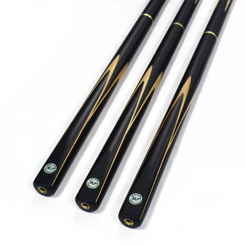 

Factory price SLP billiard 3/4 jointed snooker cue stick with 10mm cue tip