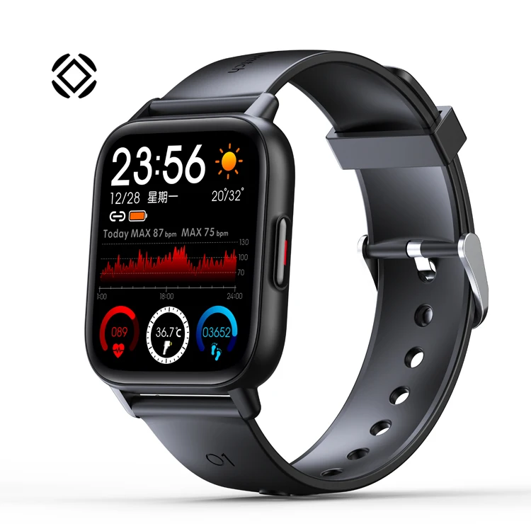 

thermometer infrared heart rate spo2 reloj smartwatch blood presure oxigen sports fitness relogio smart watch bracelet sdk