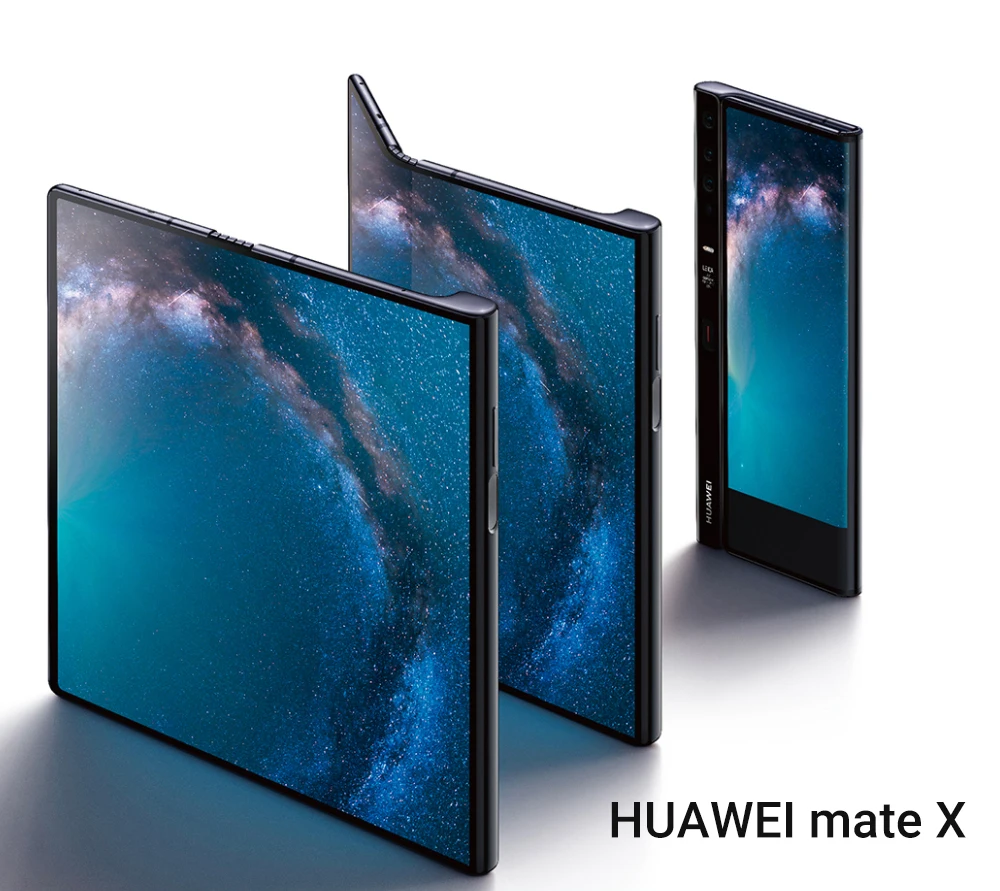 

Stock New model HuaWe Mate X Folded Screen 5G Smart Phone Kirin 980 Balong 5000 Android 9.0 8GB RAM 256GB ROM 40.0MP Fingerprint