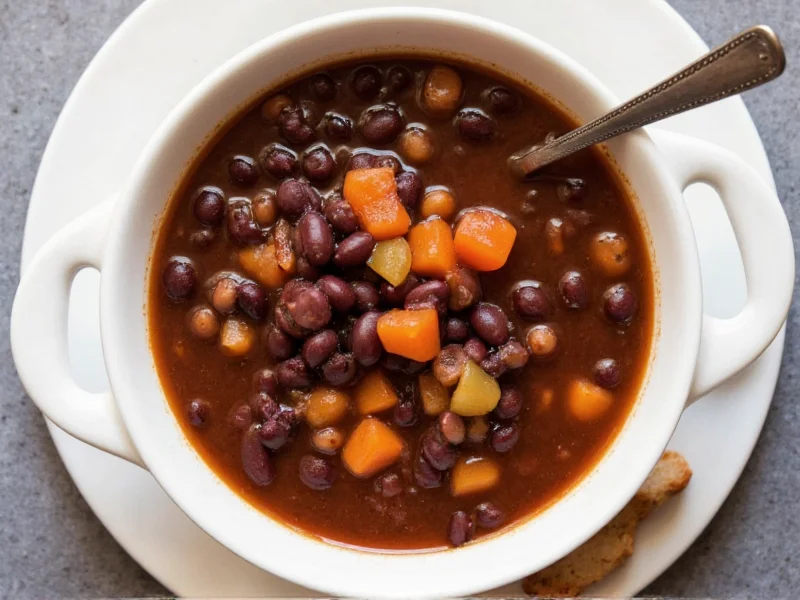 Perfect Black Bean Soup with Canned Beans in 30 Minutes