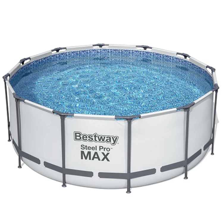 

Bestway 56420 Familly use Steel Pro MAX Above Ground Pool Set for bath cool water play