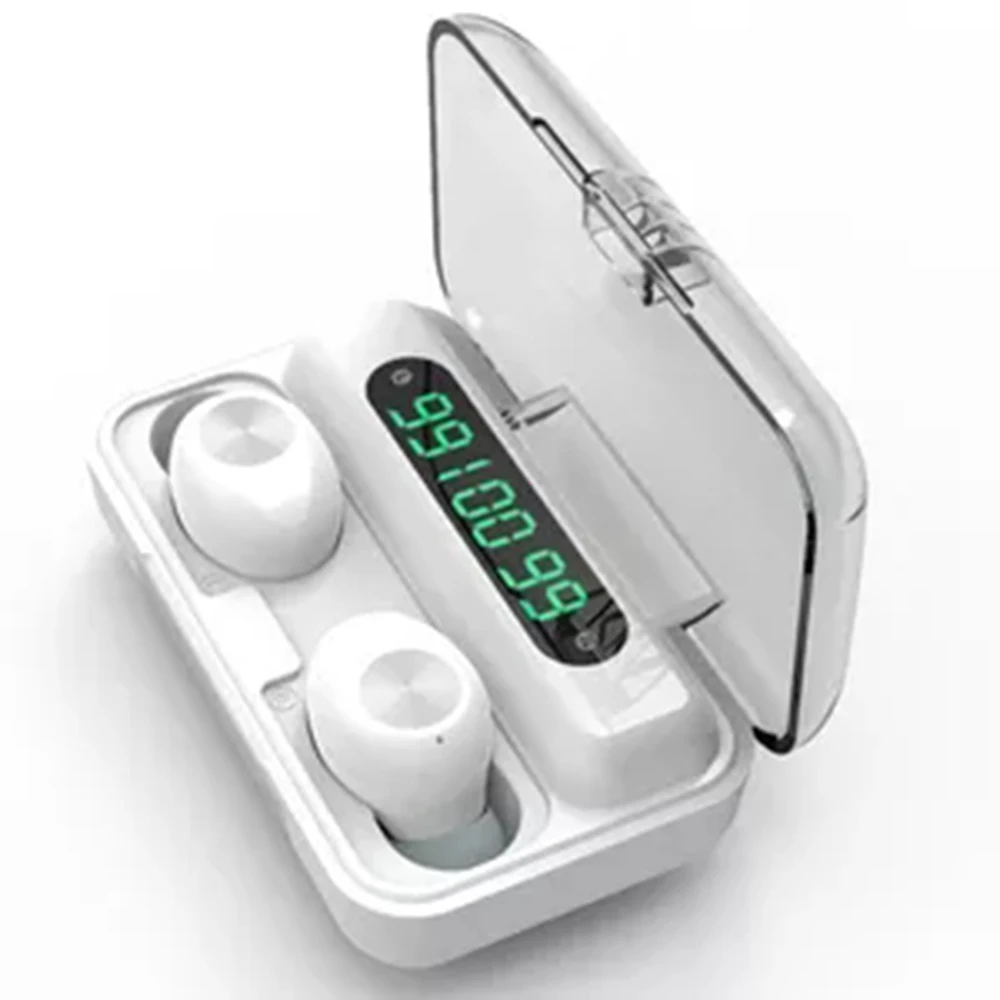 

Best-selling F9 USB 5.0 Tws USB Earphone Wireless Earbuds True Stereo Headphone f9-10