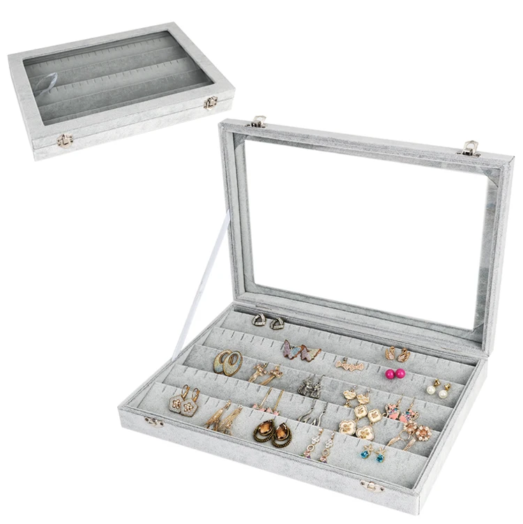 

New Design Jewlery Packaging Boxes Store Jewelry Display Tray And Shipping Box Necklace Packaging Boxes