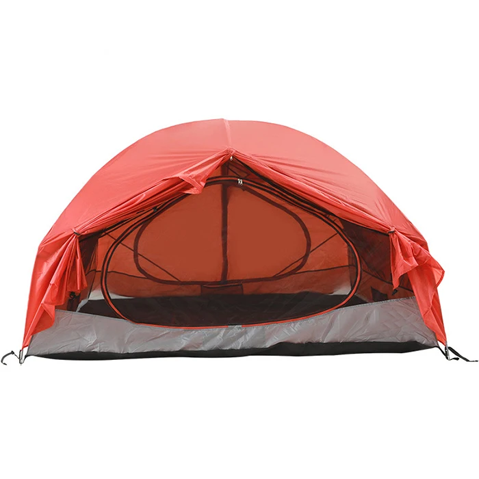

Outdoor hiking travel living resort dome tent waterproof portable glamping tents hot sale trade show tent, Red