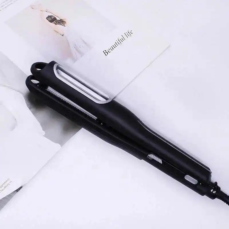 

Omg Mini Hair Straightener Hair Crimper Curling Machine Hair Crimper Wave Straightener, Grey