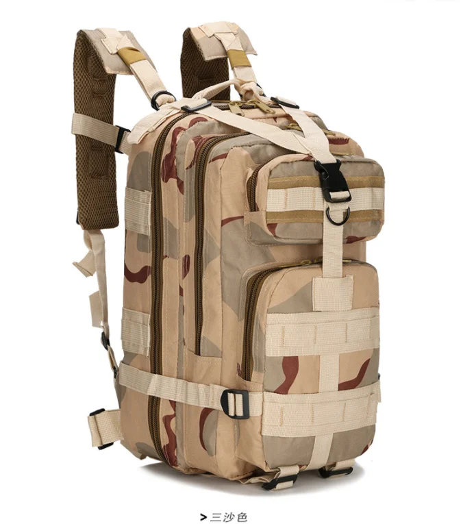 

3P Travel Outdoor Camping Men's Sport Army 30L Hiking Backpack Military Shooting Tactical Backpack, Customized color