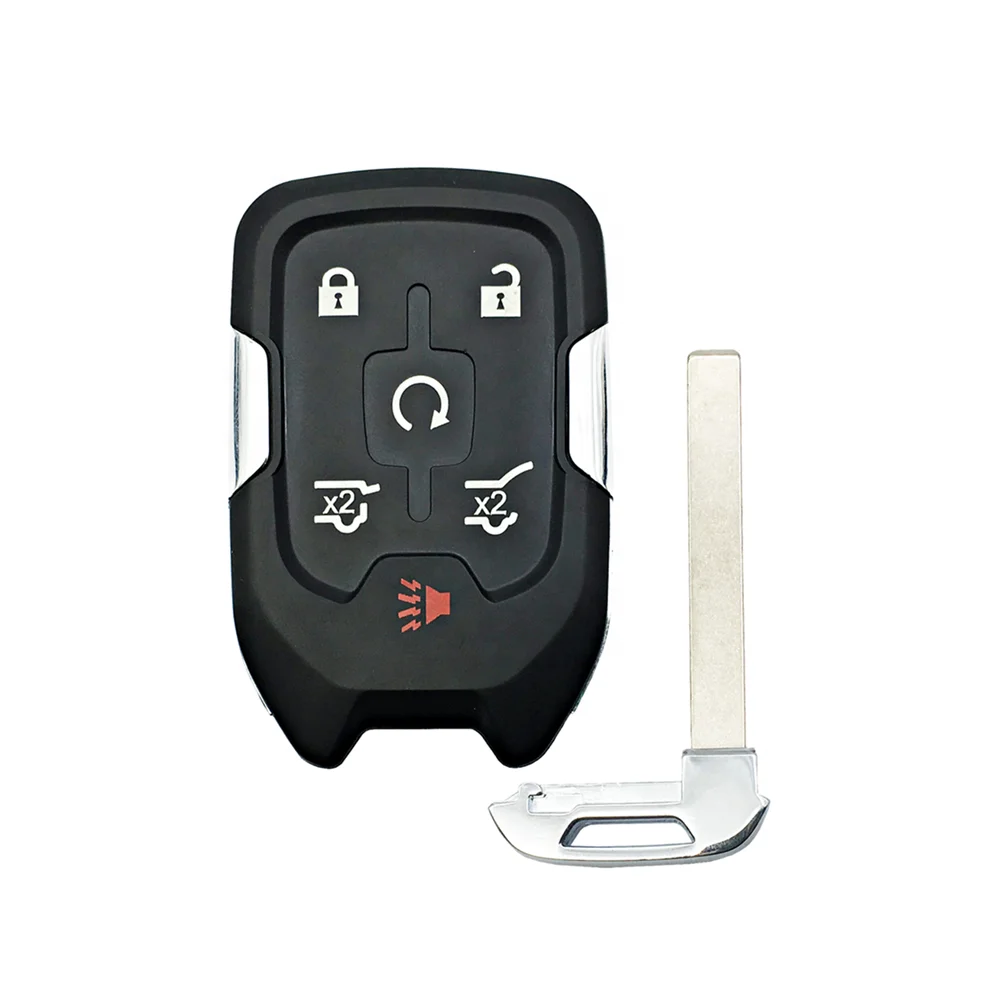 Keyless 6 Button Remote Control Car Key Shell Housing Cover Fob For Gmc ...