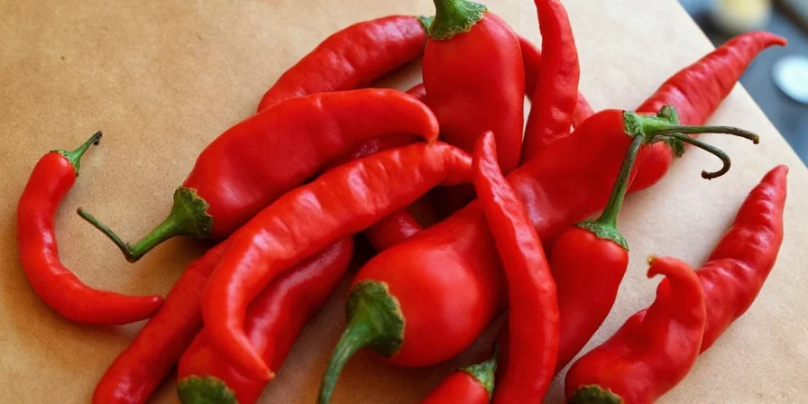Toasting Guajillo Peppers in Pan