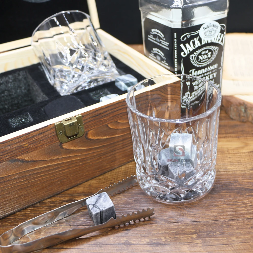 Crystal Whiskey Glass Set of 2 wine glass and glasses shot gift set