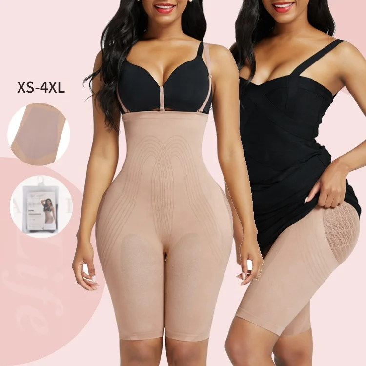 

HEXIN Plus Size ShapeHEXINear Women Butt Lifter Tummy Control Slimming Women Body Shapers High Waisted ShapeHEXINear