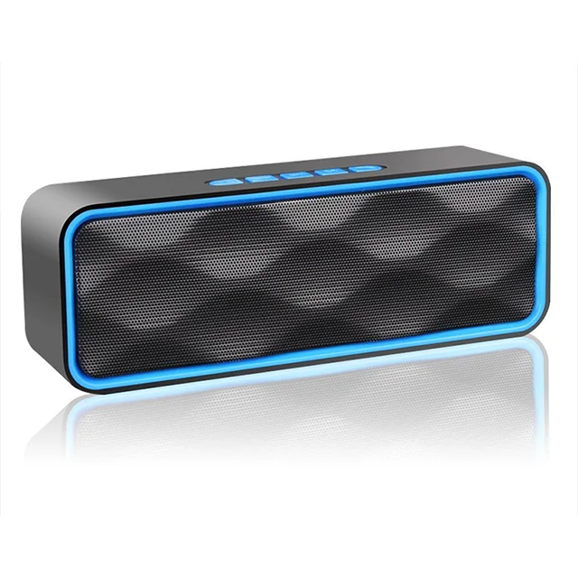 

ZoeeTree Stereo Bass BT Wireless Speaker With LED light