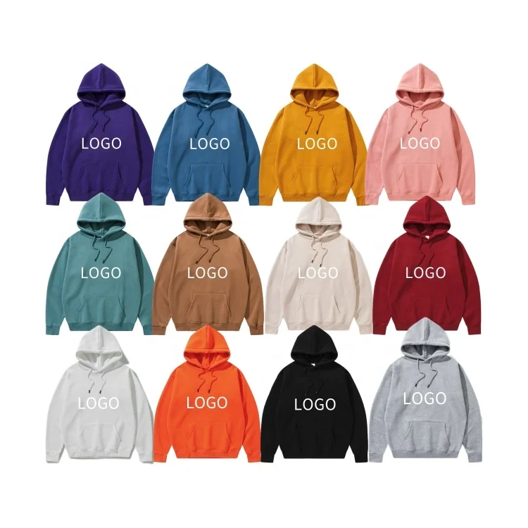 

High quality french terry hoodies men custom logo embroidered hoodies blank pullover men couple hoodies sweaters, As your requirement