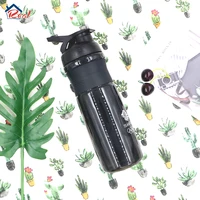 

Real 34 oz 1000ml custom plastic tritan protein gym shaker 1l water bottle