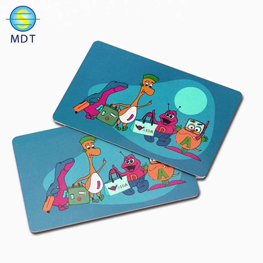 

DU plastic name cards, Cmyk color or pantone color