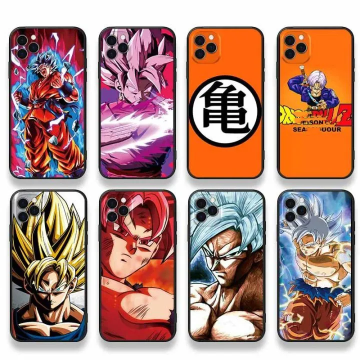 OEM Print Frosted TPU Animation Dragonballs Pattern Cartoon Phone Case For iPhone 15 14 Pro 13 12mini 11promax XS XR 7plus SE