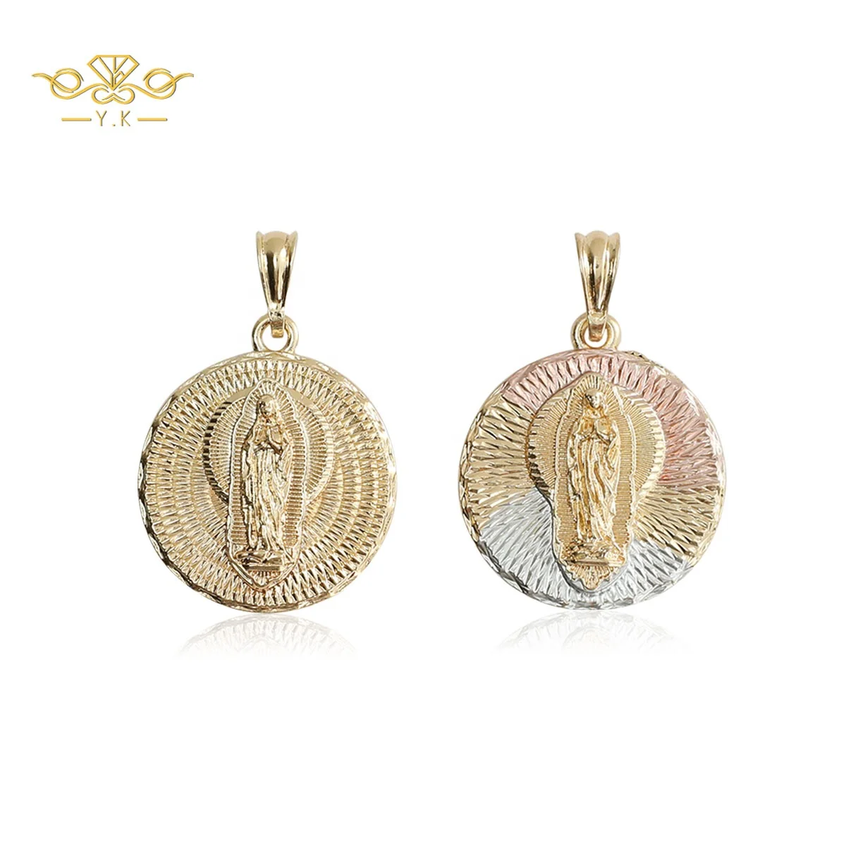 

Virgin Mary Guadalupe Pendants Miraculous Medal Pendant Religious Jewelry Diy Necklace